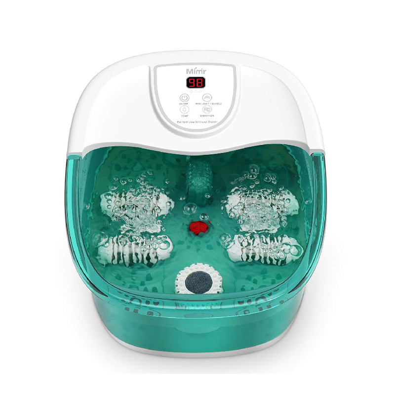 MM-20A-3 Pedes Spa Bath Massager cum Calore et Quattuor Large Massageti Rollers