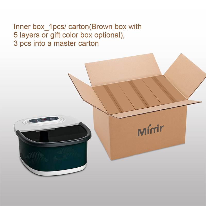 MM-20M-8 Foot Spa Bath Massager with Vibration