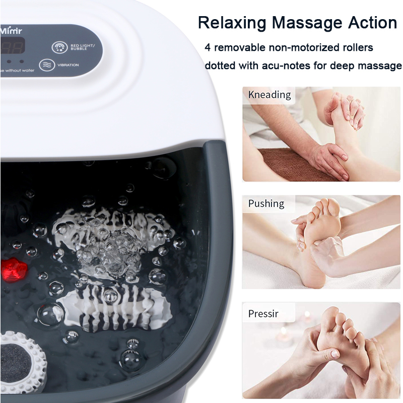MM-20M-8 Foot Spa Bath Massager with Vibration