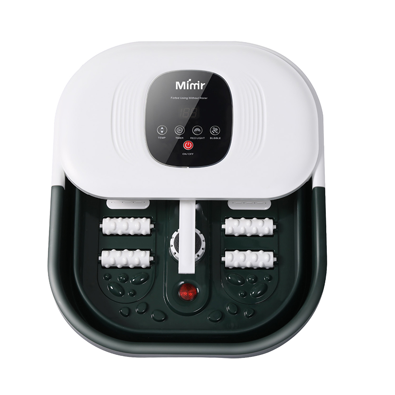 MZD-22B-1 Collapsible Foot Spa Machine with Pumice Stone For foot Relax Massage