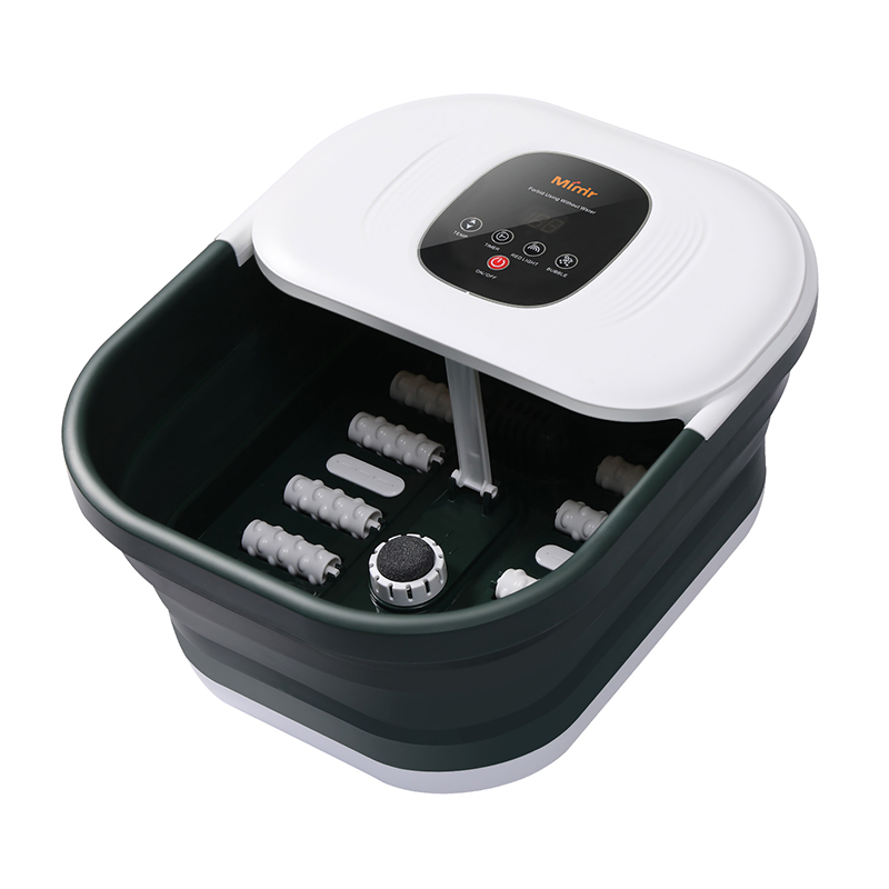 MZD-22B-1 Collapsible Foot Spa Machine with Pumice Stone For foot Relax Massage