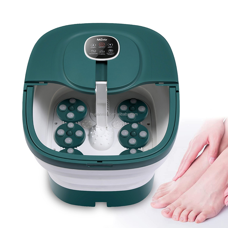 MZD-03D Collapsible Foot Spa Apparatus Cum Automatic Massage Rollers