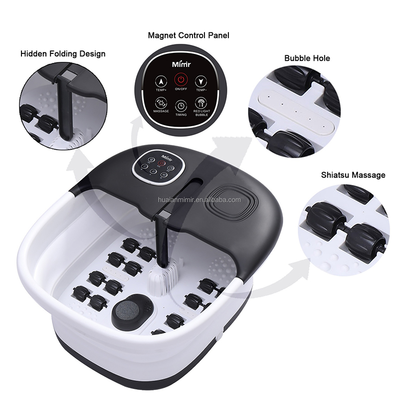 MZD-02D Collapsible Foot Spa Machine For Foot Relax Massage