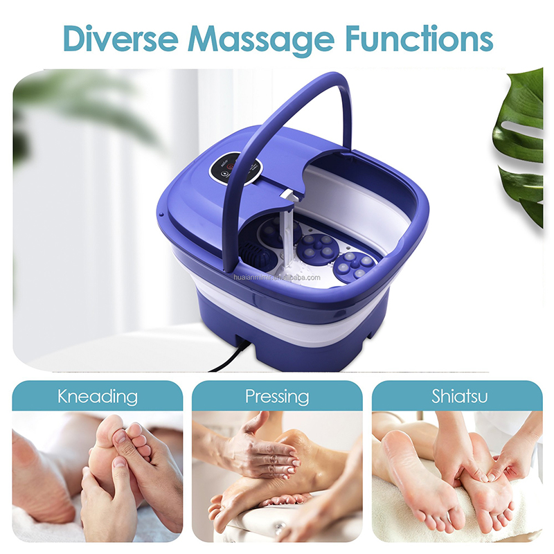 MZD-03F Automatic Massage Collapsible Foot Spa Machine For Home Use